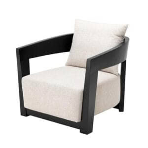RUBAUTELLI CHAIR - BLACK FINISH LOKI NATURAL
