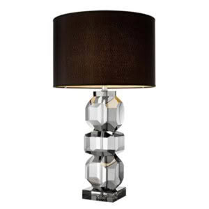 MORNINGTON TABLE LAMP - SMOKE CRYSTAL incl. SHADE