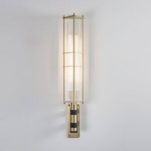 Arbor Wall Light / Brass and Matte Black