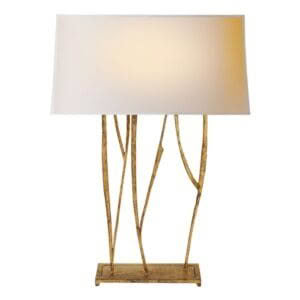 ASPEN CONSOLE LAMP - GILDED IRON
