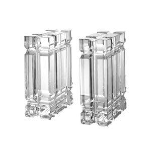 Linea Bookend - Crystal glass
