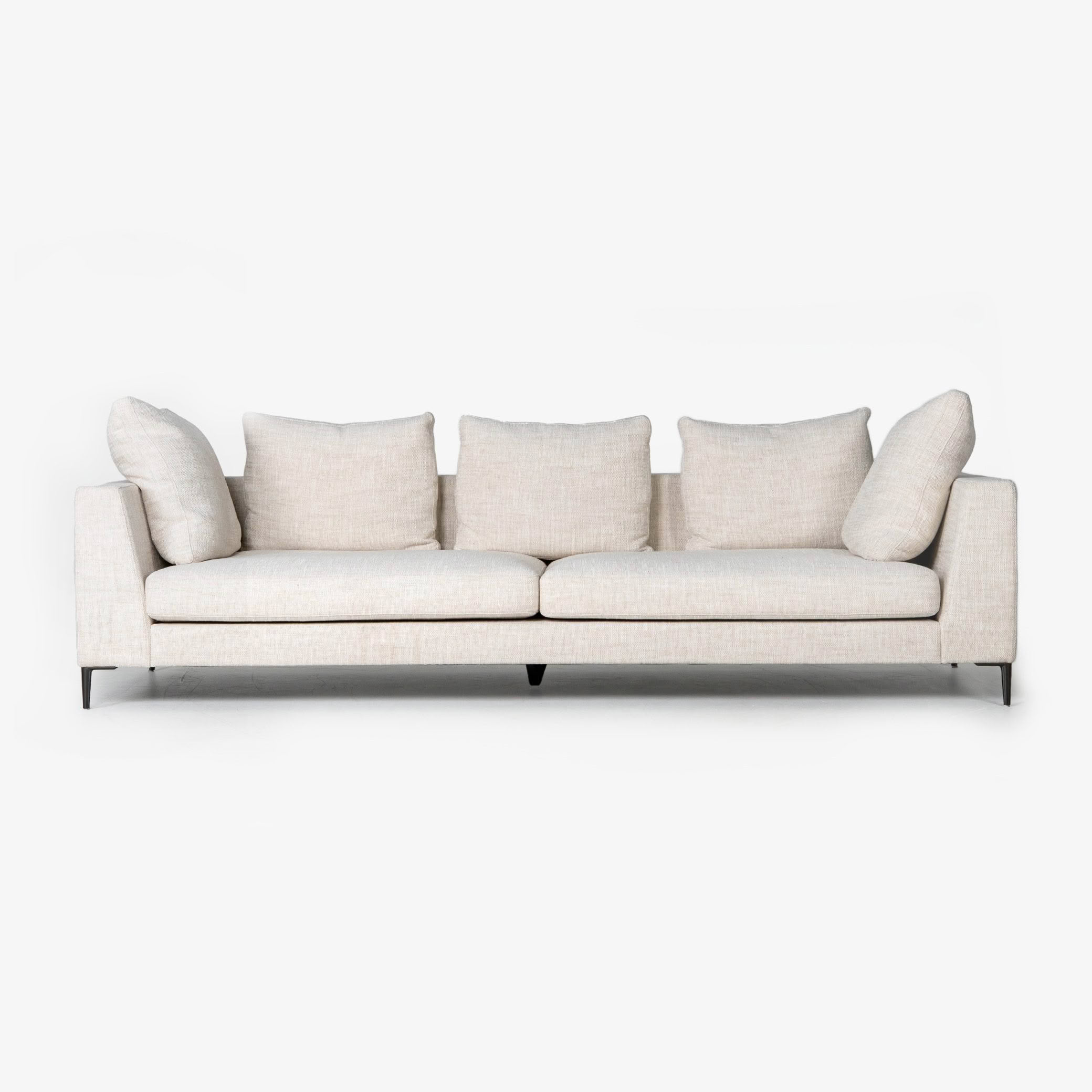 Capri Sofa no cushions front