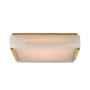 Covet Medium Flush Mount Brass