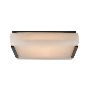 Covet Medium Flush Mount Bronze