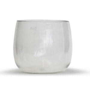 POT VASE 25cm - CLEAR