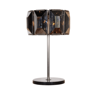 FACET CRYSTAL TABLE LAMP - Clear Glass