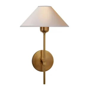 Hackney Single Sconce Brass