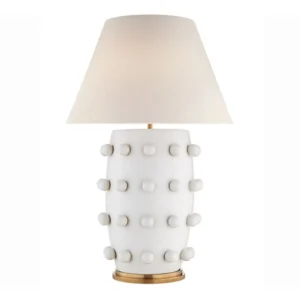 LINDEN TABLE LAMP - LARGE - WHITE
