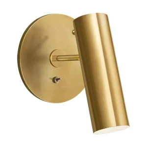 LANCELOT PIVOTING SCONCE - HAND-RUBBED ANTIQUE BRASS