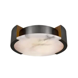 Melange Large Flush Mount Bronze