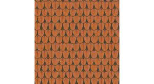 Detailed orange roof tile pattern texture
