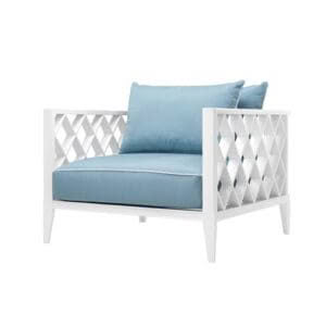 OCEAN CLUB CHAIR - MATTE BLACK - OUTDOOR