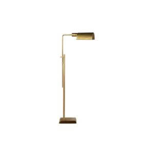 PASK PHARMACY FLOOR LAMP - HAND-RUBBED ANTIQUE BRASS