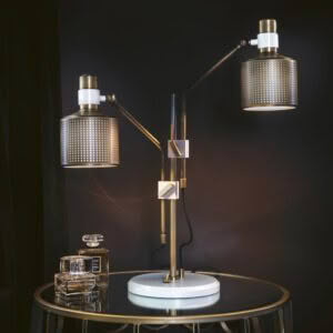 Riddle Table Lamp – Double