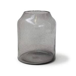 Robalo Vase - grey bubbles
