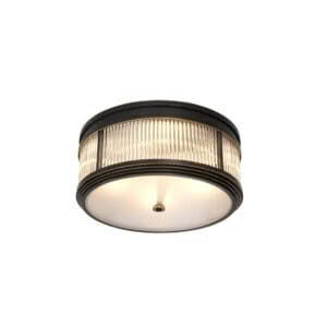 ROUSSEAU CEILING LAMP - BRONZE HIGHLIGHT FINISH