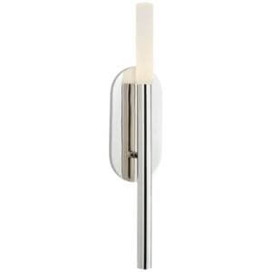 Rousseau Medium Bath Sconce Polished Nickel