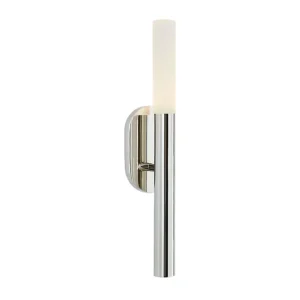 Rousseau Small Bath Sconce Polished Nickel