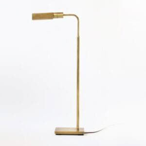 STUDIO PHARMACY FLOOR LAMP - HAND RUBBED ANTIQUE BRASS
