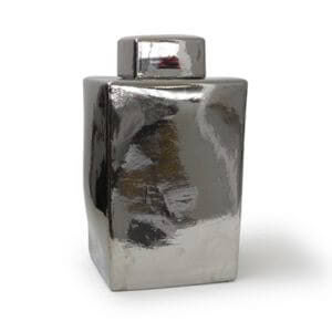 SUPPER CLUB VASE LARGE - SILVER
