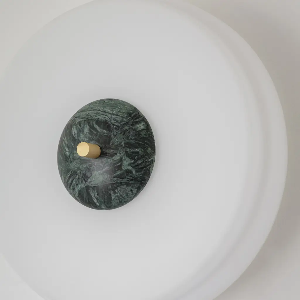 TRAVE WALL LIGHT Green Marble - Image 4