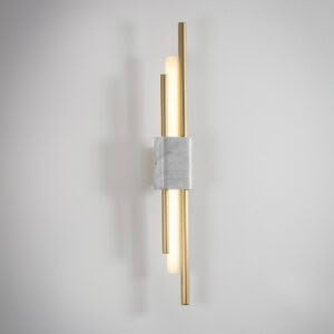 Tanto wall light - large - white marble