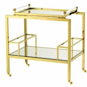 MAJESTIC TROLLEY - GOLD FINISH