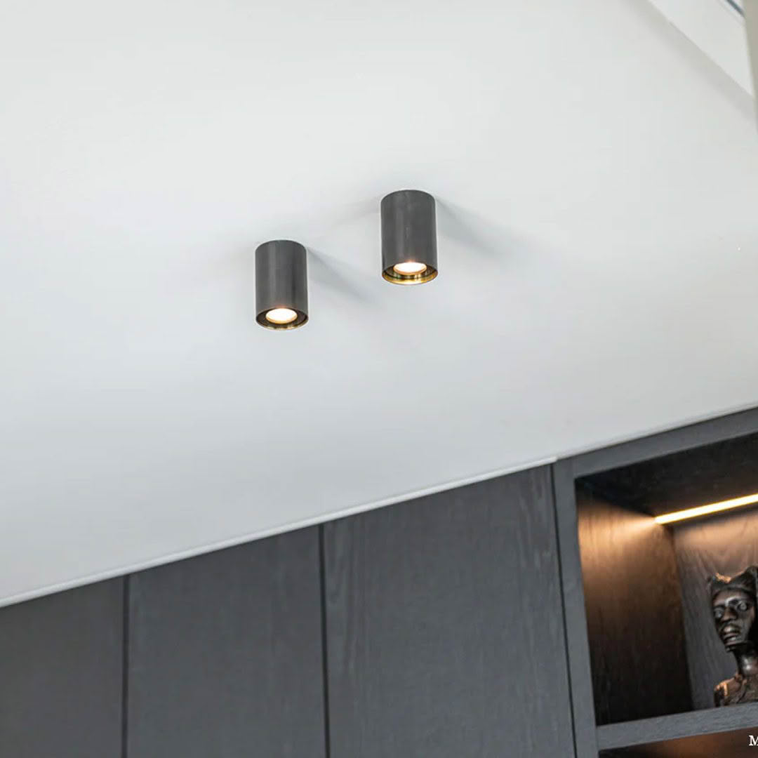 Tubelum-ceiling-2 Modern ceiling lights in sleek kitchen interior