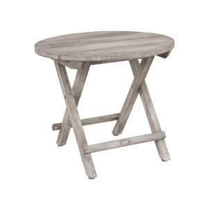 Vintage Outdoor Side Table – Round