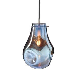 SOAP PENDANT - LARGE METALLIC BLUE