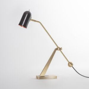 STASIS TABLE LAMP Brass and Bronze