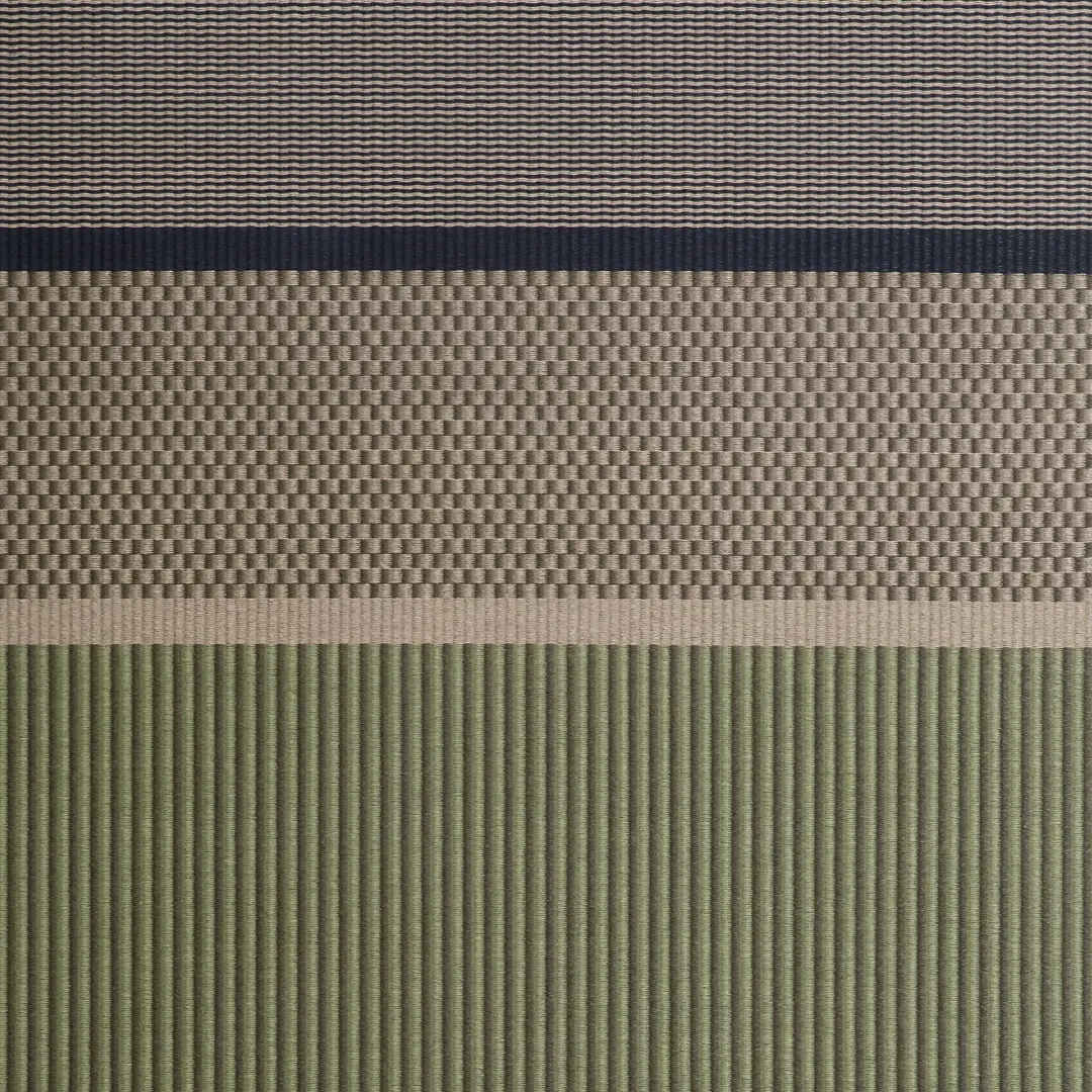 wn-SAN-FRANCISCO-RUG_5 Textured fabric layers in blue, gray, and green