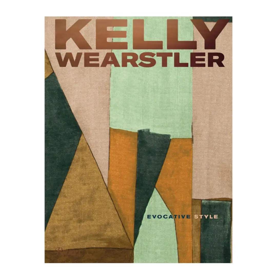Kelly Wearstler book cover with abstract geometric design