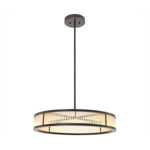 THIBAUD CHANDELIER 90 CM - BRONZE HIGHLIGHT FINISH