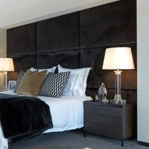 PANELLED BEDHEAD