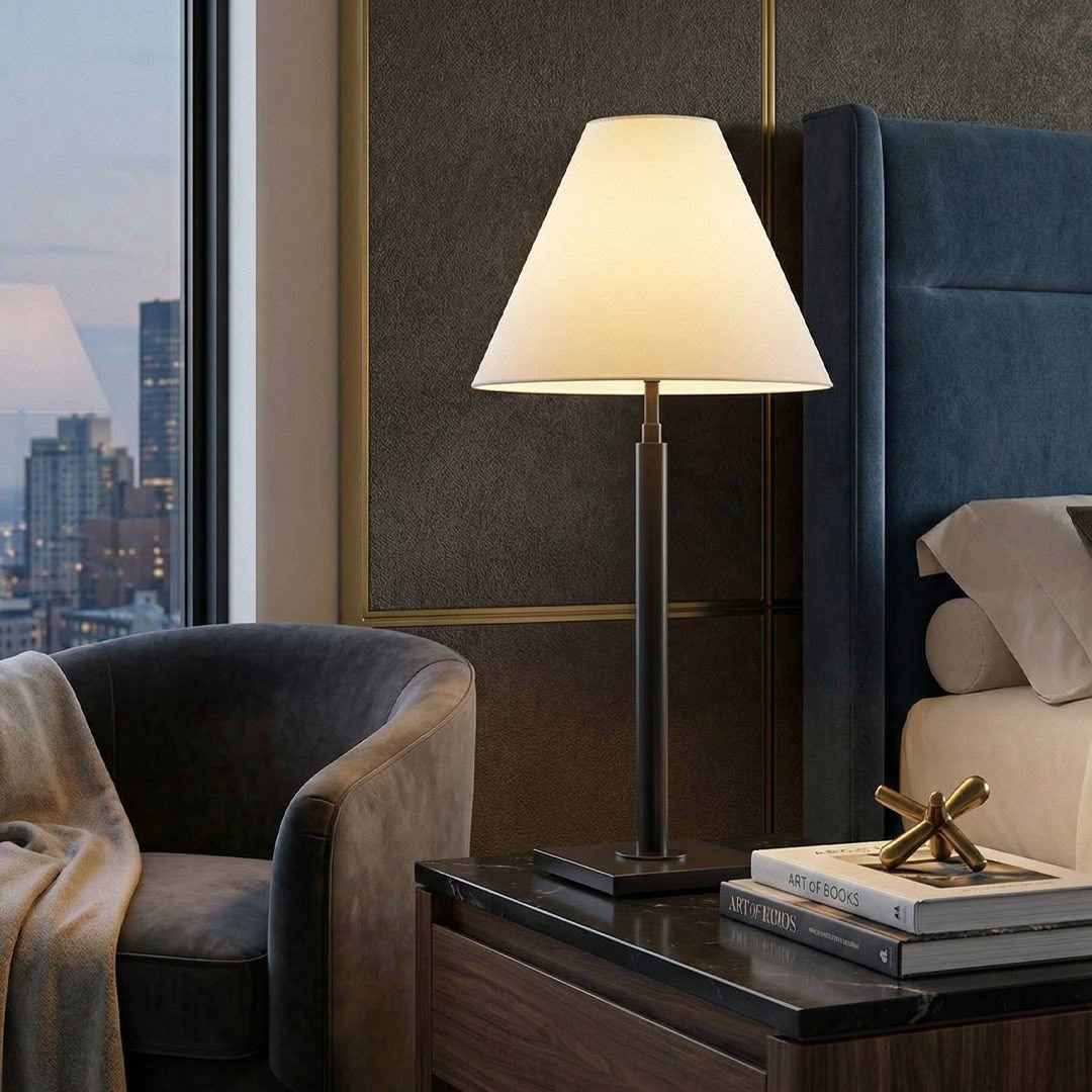 TZ - CHAMONIX TABLE LAMP - KNURLED BRONZE - Image 3