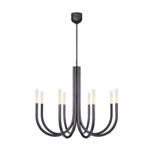 ROUSSEAU MEDIUM CHANDELIER IN BRONZE