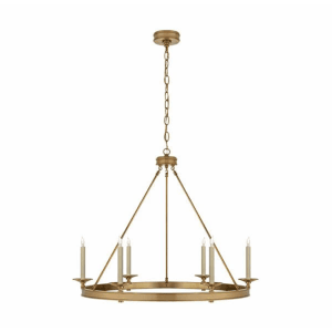 LAUNCETON RING CHANDELIER - BRASS