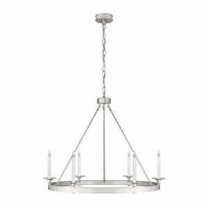 LAUNCETON RING CHANDELIER - NICKEL