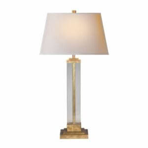 Wright Table Lamp - Gilded Iron