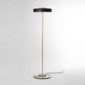 Revolve Stem - Floor Lamp / Black