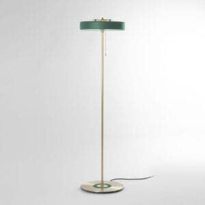 Revolve Stem - Floor Lamp / Green