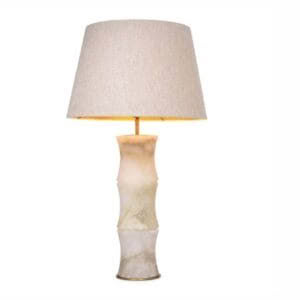 BONNY TABLE LAMP - ALABASTER