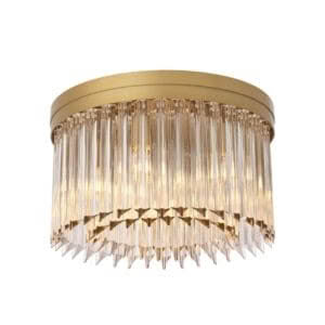Evina Ceiling Lamp - Antique Brass