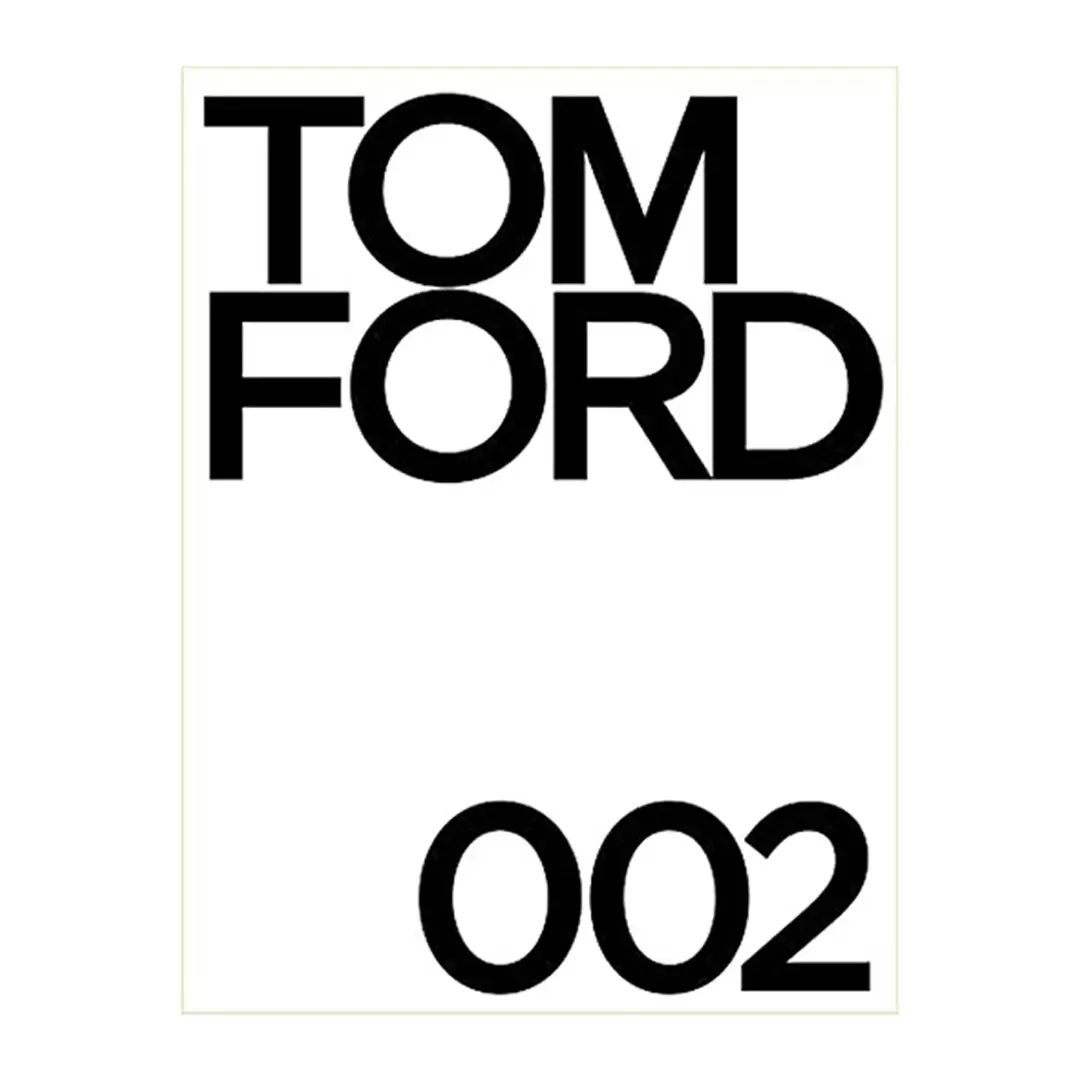 Tom Ford 002 black and white magazine cover