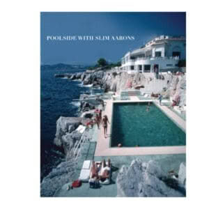 POOLSIDE WITH SLIM AARONS BOOK