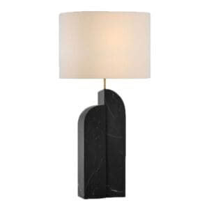 Savoye Left Table Lamp - black