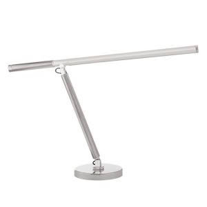 Barrett Knurled Boom-Arm Desk Lamp - Nickel