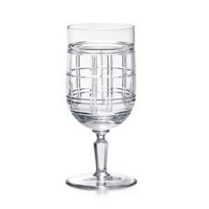 HUDSON PLAID ICED BEVERAGE GLASS