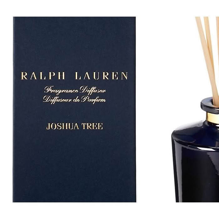 Ralph Lauren Joshua Tree fragrance diffuser and packaging